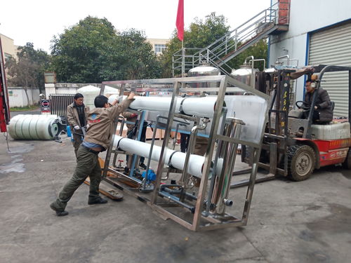 友邦5噸食品行業純凈水設備成功發往新鄉，助力水資源專用機械設備制造升級